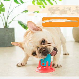 Elevate Playtime with the Rocket Style Treat Dispensing Bite Resistant Pet Toy