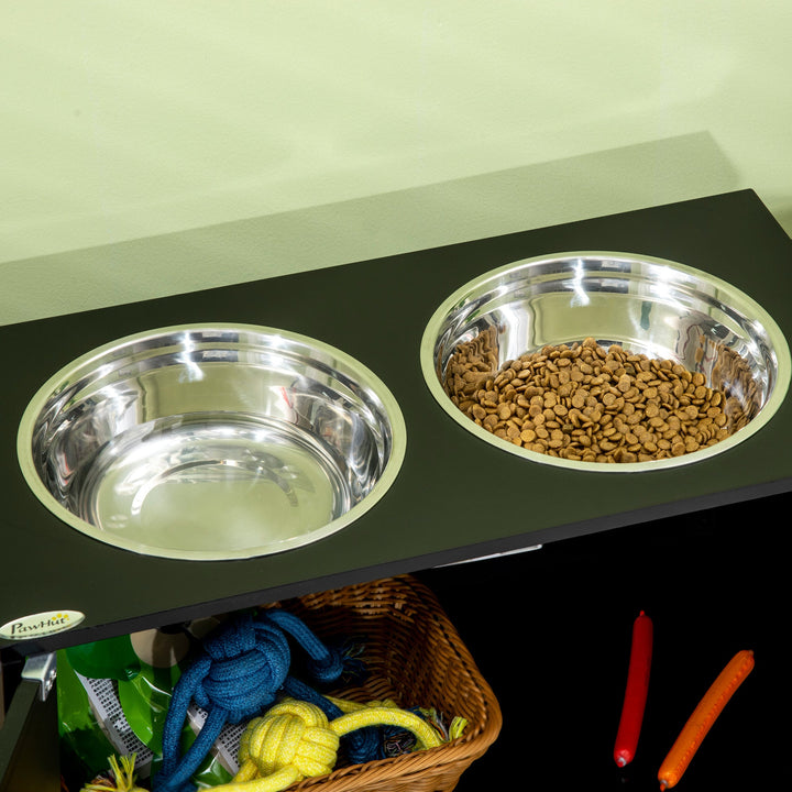 Elevate Your Pet's Dining Experience with Our Large Elevated Pet Feeding Station