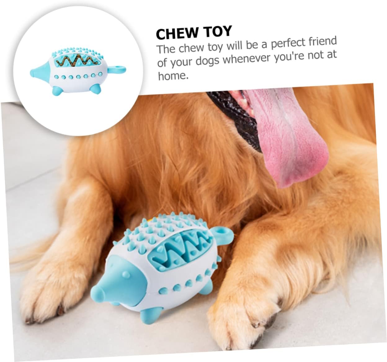 Wear Resistant Treat Dispensing Puzzle Interactive Pet Toy