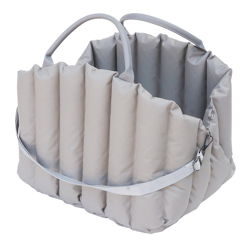 Portable Pet Carrier For Car Travel Comfort Bag