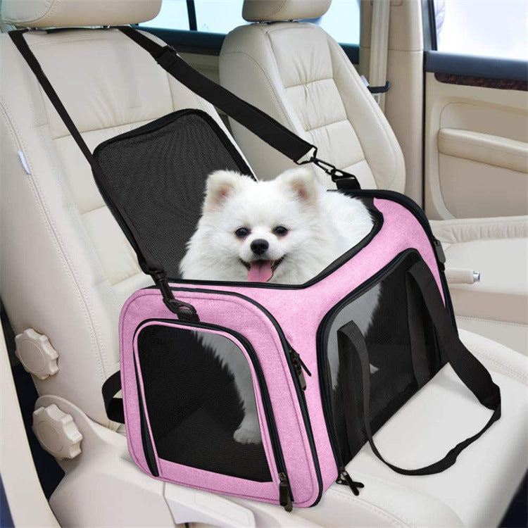 Portable Foldable Handheld Pet Carrier Travel Bag