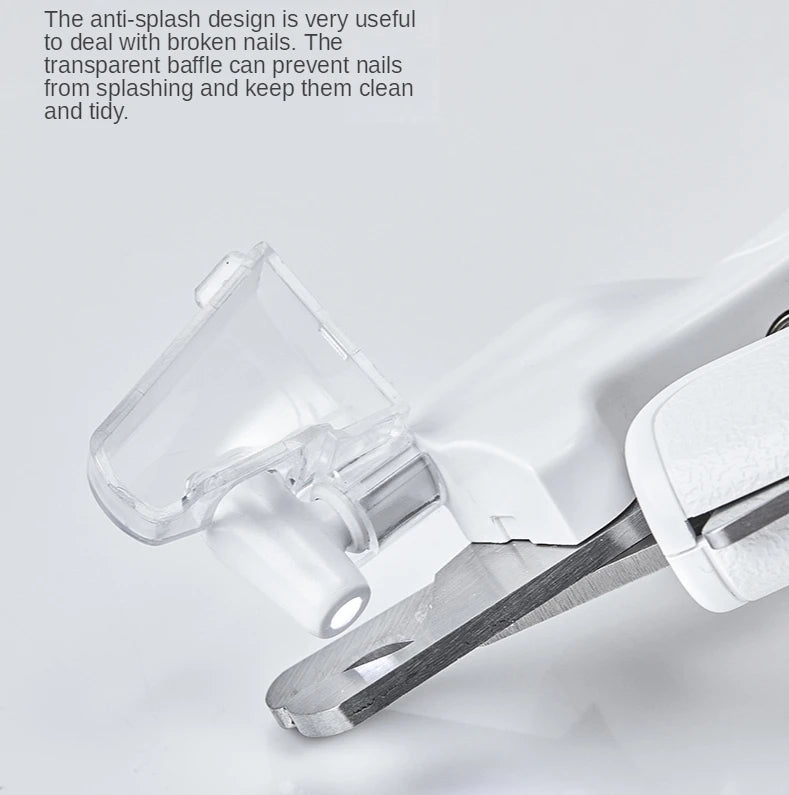 Professional Pet Nail Clipper Scissors With LED Light Trimmer