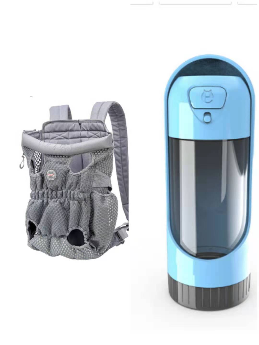 Breathable Mesh Pet Backpack Carrier Shoulder Travel Bag