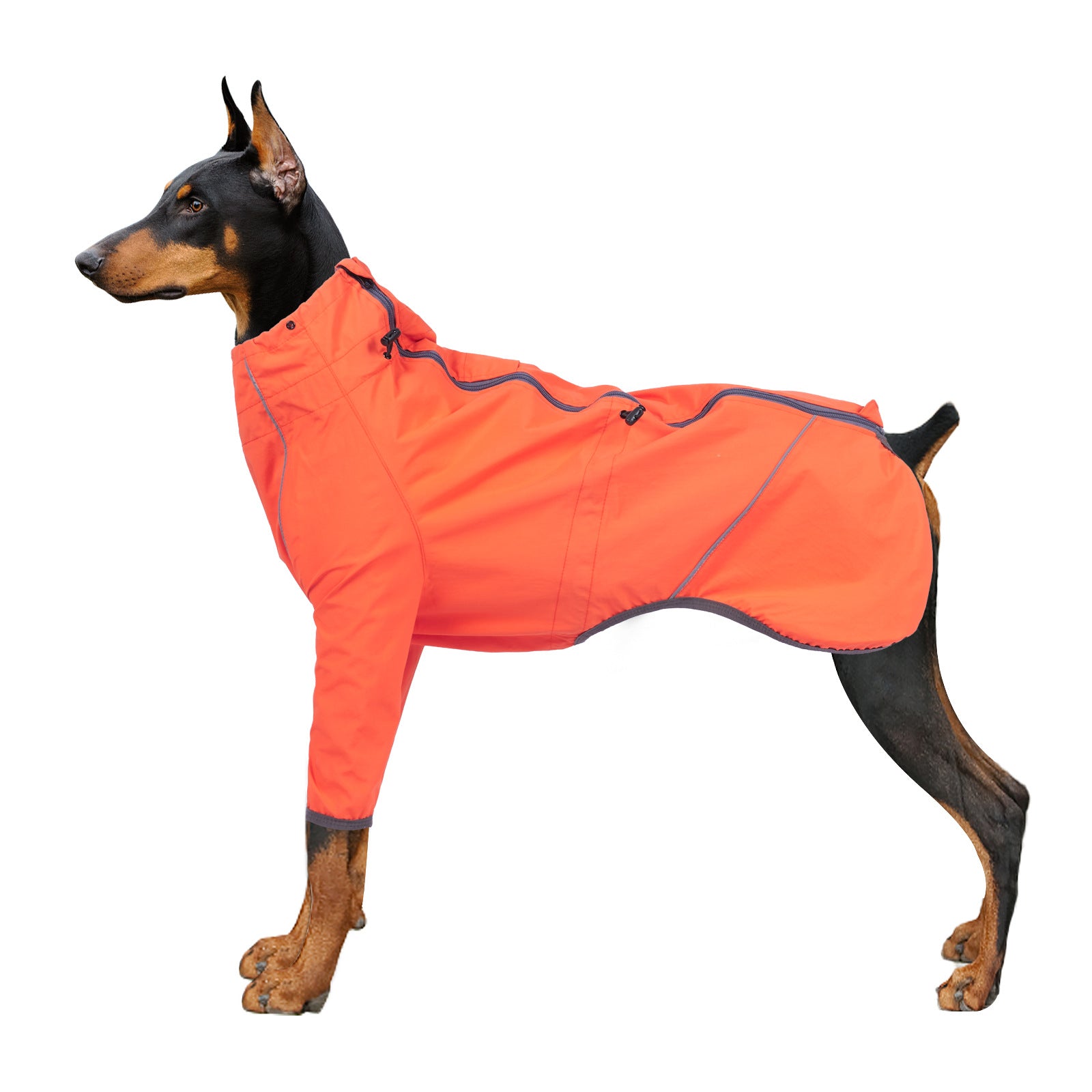 Pet Reflective Traction Hole Clothing Safety Wear
