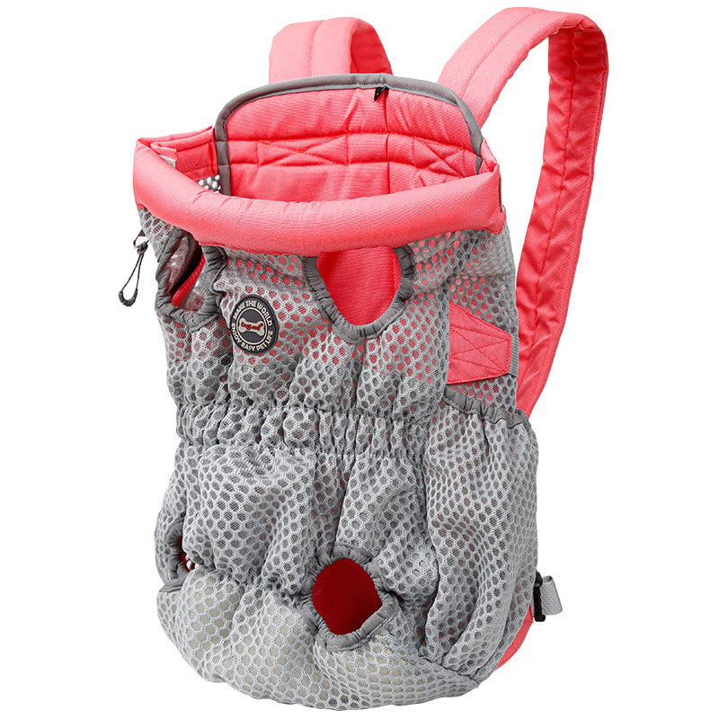 Breathable Mesh Pet Backpack Carrier Shoulder Travel Bag