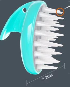 Pet Comfortable Bath Massage Grooming Cleaning Brush Tool