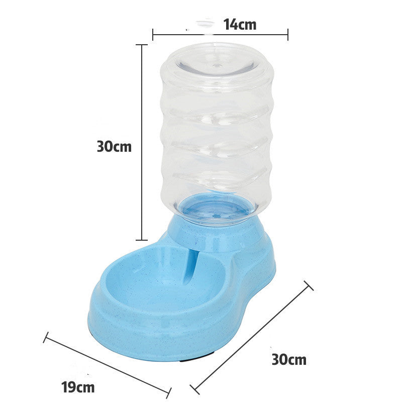 Automatic Pet Bubble Fountain Feeding And Water Bowl 1.8L