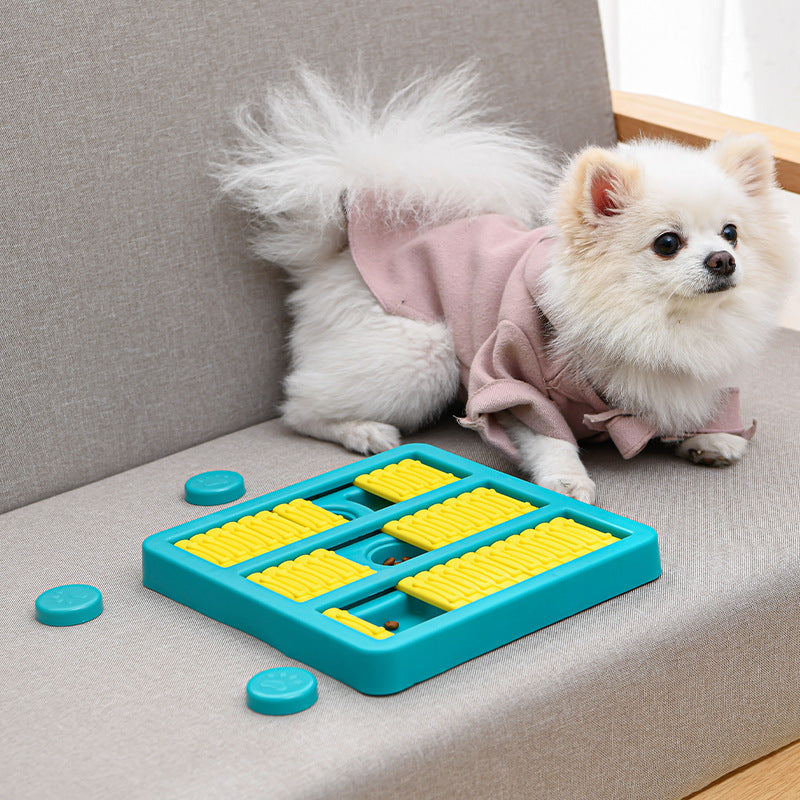 Rotating Interactive Slow Feeding Puzzle Pet Toy