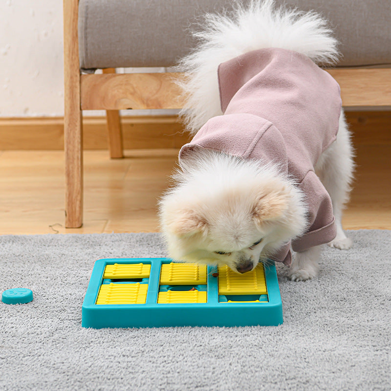 Rotating Interactive Slow Feeding Puzzle Pet Toy