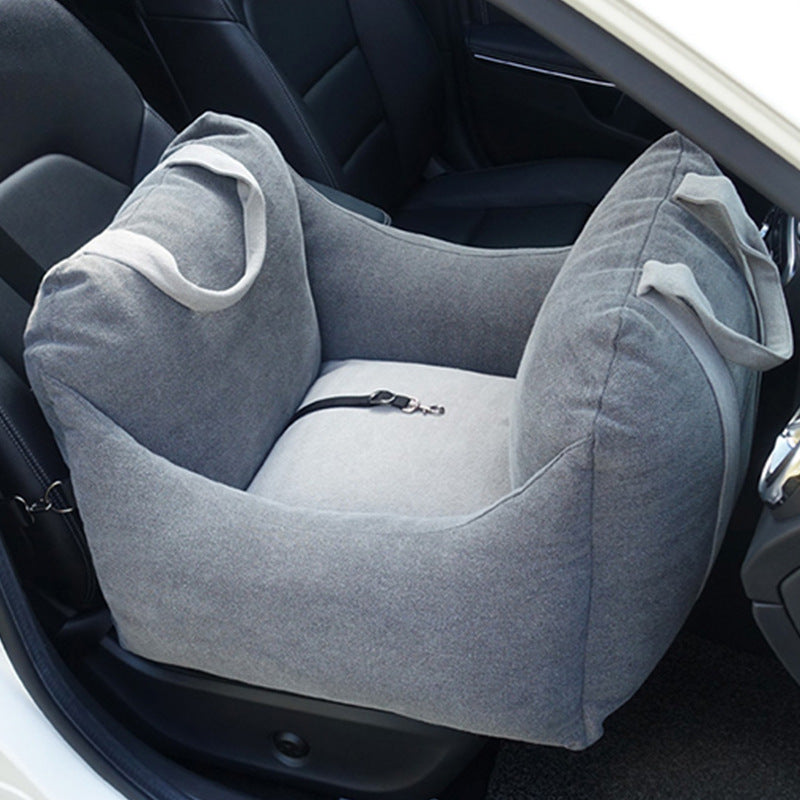 Waterproof Pet Car Seat Carrier Mesh Travel Bed Basket