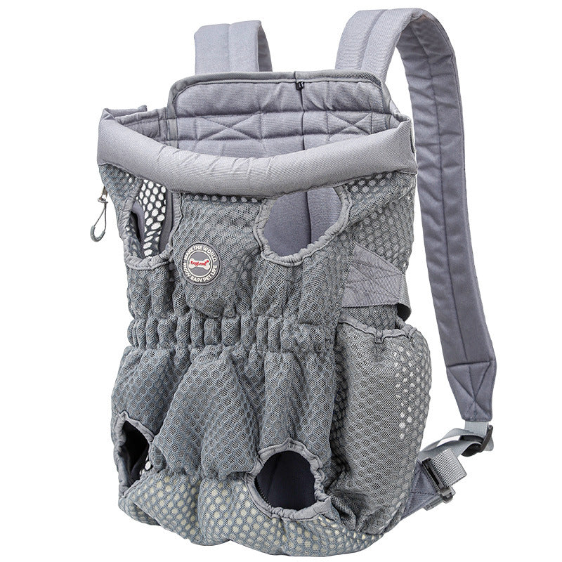 Breathable Mesh Pet Backpack Carrier Shoulder Travel Bag