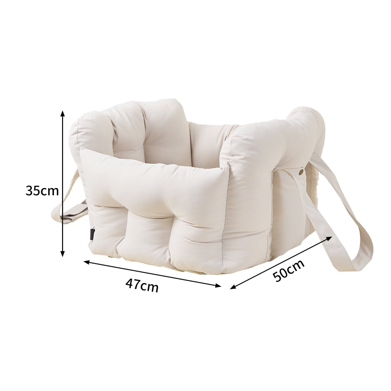 Portable Car Front Passenger Seat Pet Safety Carrier Backpack