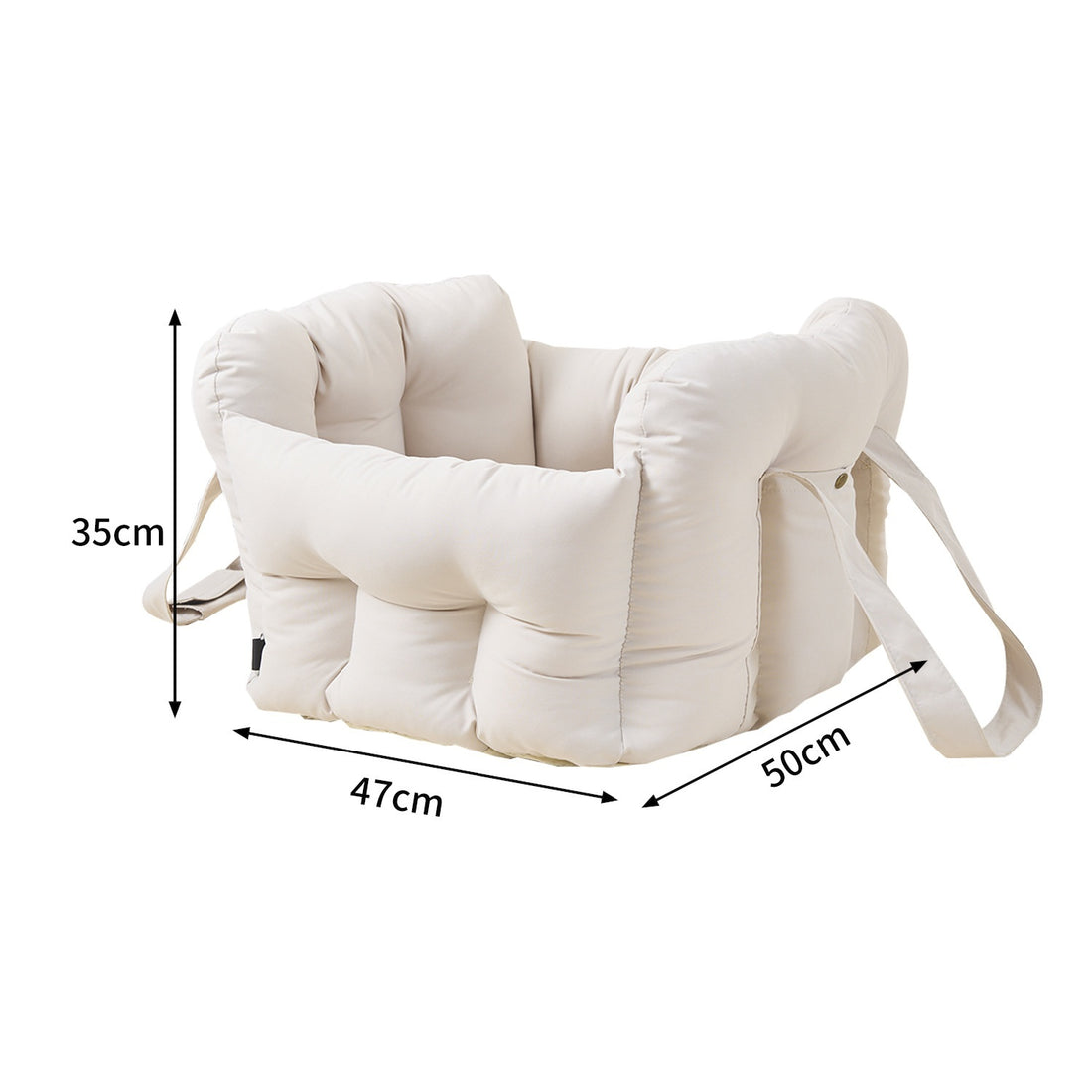 Portable Car Front Passenger Seat Pet Safety Carrier Backpack