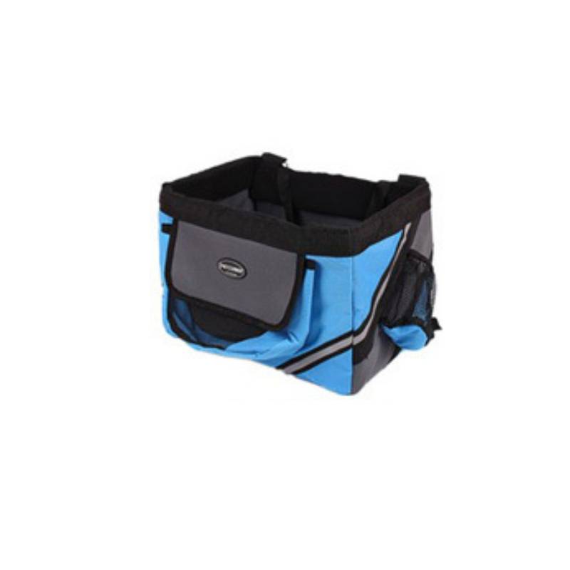 Pet Bicycle Carrier Removable Front Handlebar Basket Bag