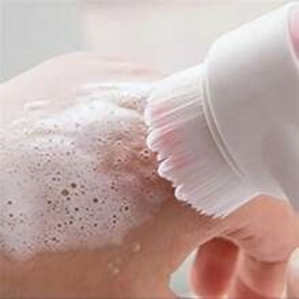 Gentle Nylon Pet Paw Brush Grooming Massage Cleaning Tool