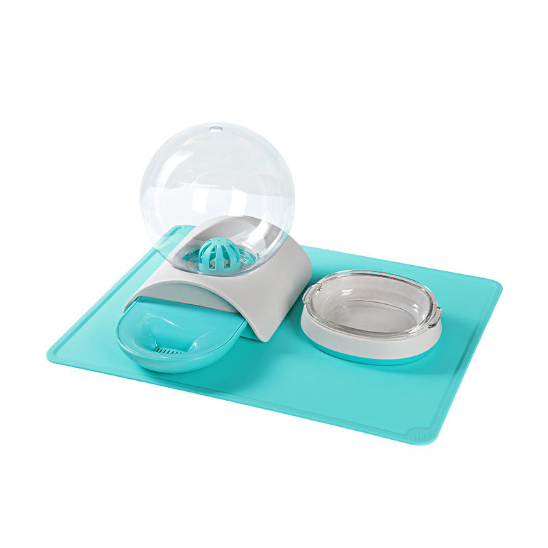 Automatic Pet Feeding And Water Dispenser Bowl Unit