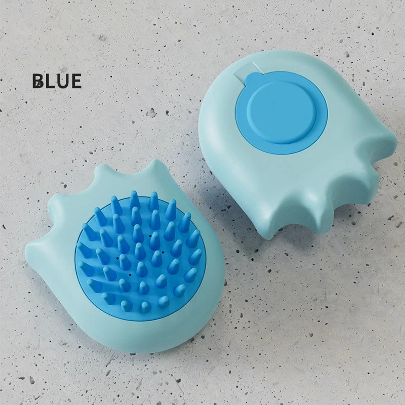 Pet Bath Massage Brush Shampoo Box Cleaning Tool