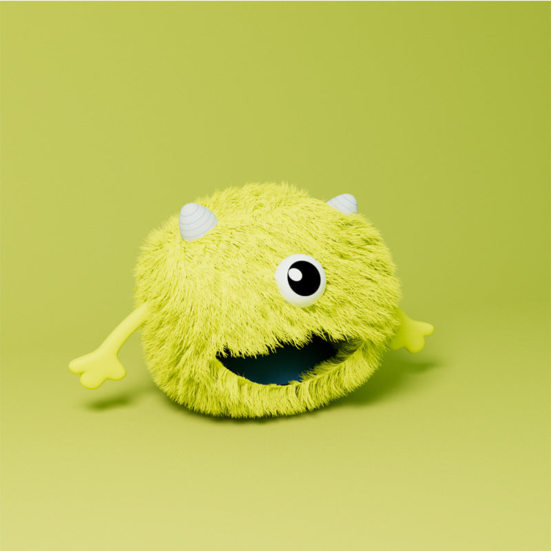 Machine Washable Fluffy Round Pet Bed Non Slip Calming Plush Cuddler Cushion Self Warming Nest