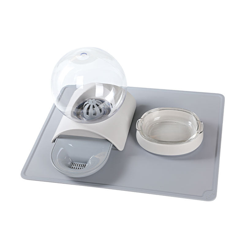 Automatic Pet Feeding And Water Dispenser Bowl Unit