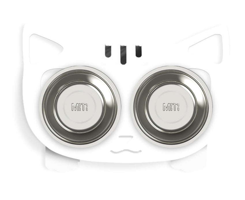 Anti Spill Pet Feeding And Water Bowl Stable Design
