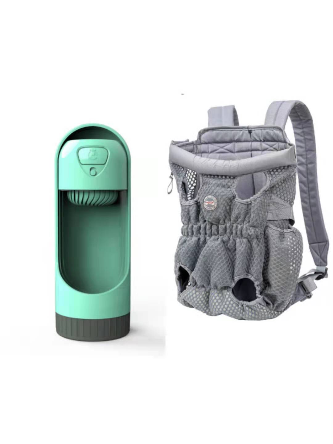 Breathable Mesh Pet Backpack Carrier Shoulder Travel Bag
