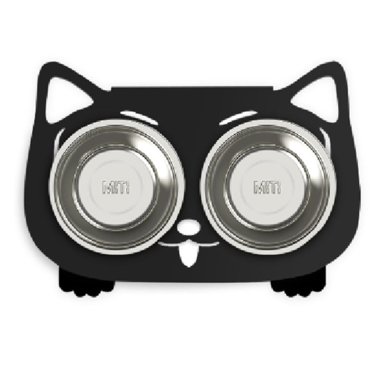 Anti Spill Pet Feeding And Water Bowl Stable Design