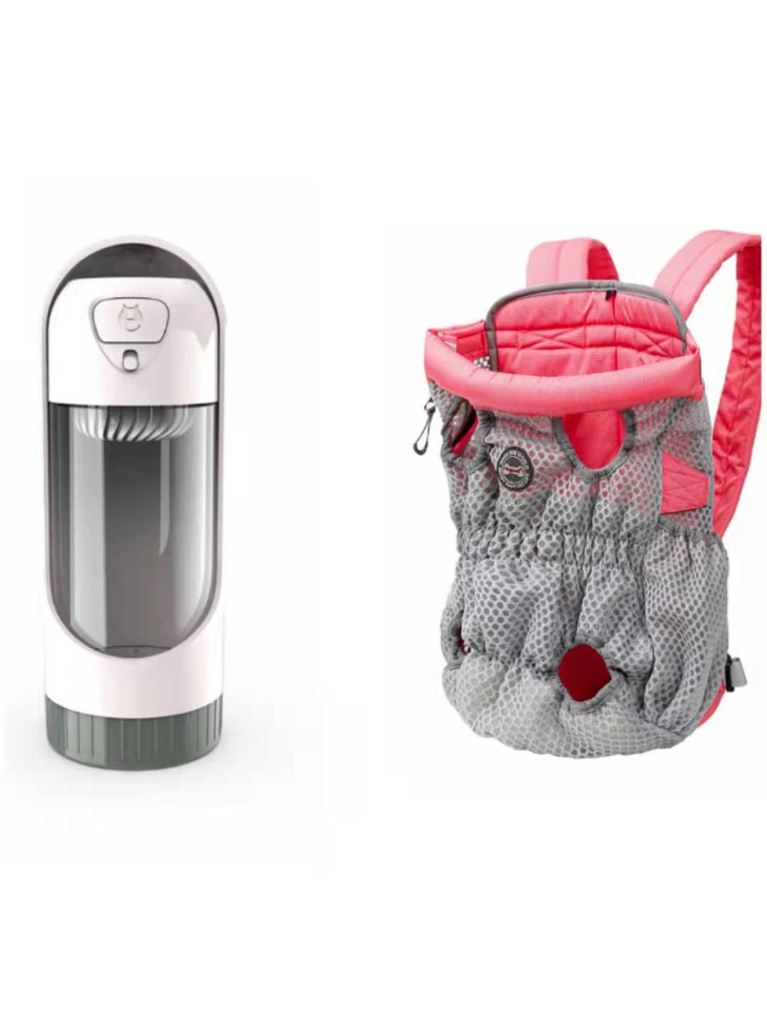 Breathable Mesh Pet Backpack Carrier Shoulder Travel Bag