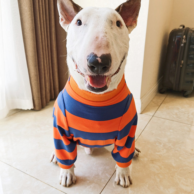 Pet Cute Striped Fashion T Shirt Clothing Top
