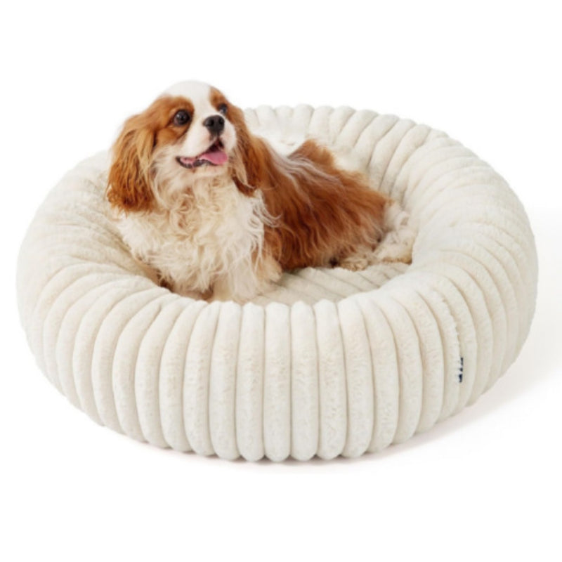 Plush High Density Winter Warm Pet Sleeping Mat Round Bed