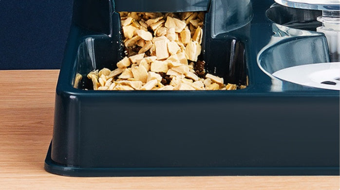 Automatic Pet Feeding Bowl Food And Water Dispenser Unit