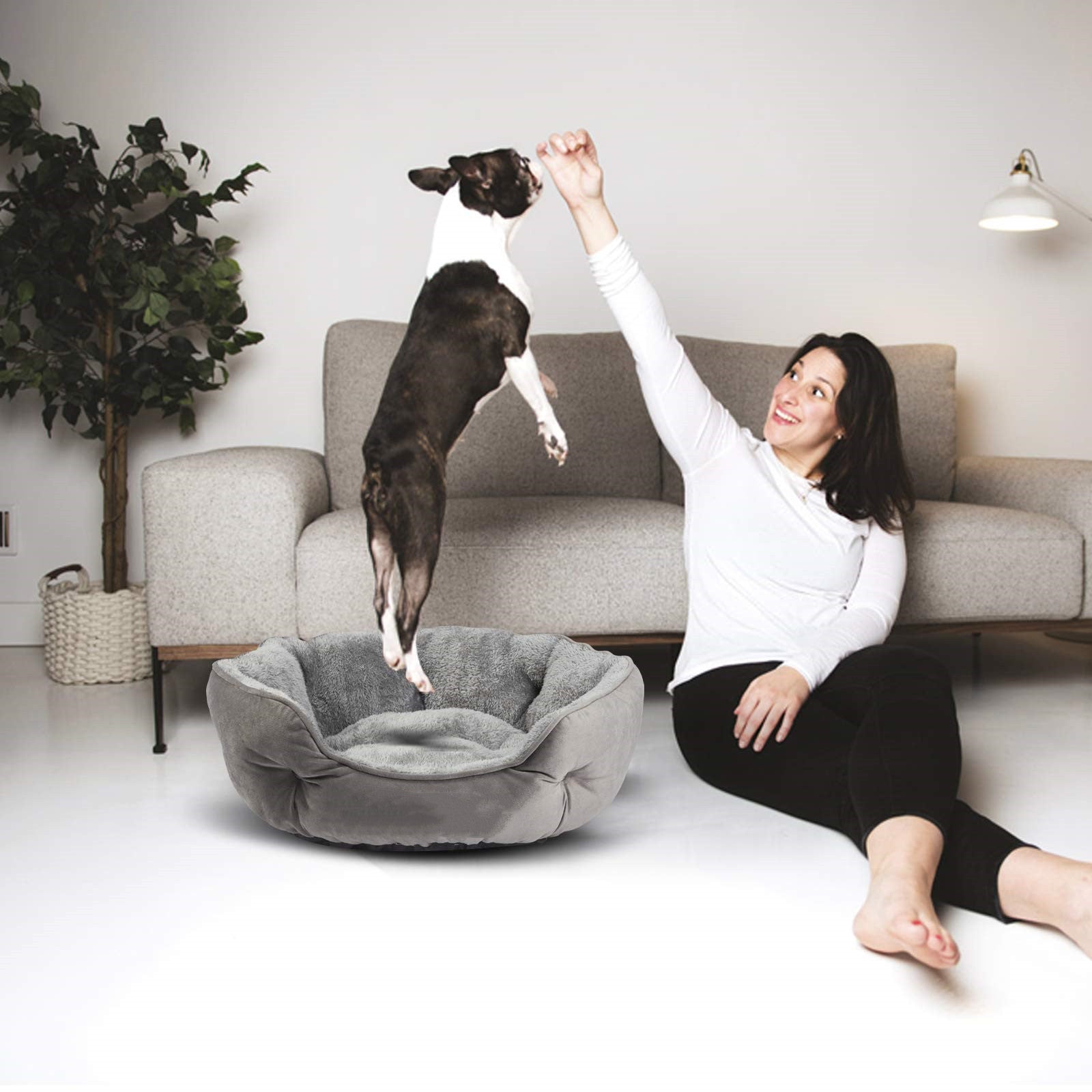 Round Pet Sleeping Bed House Nest