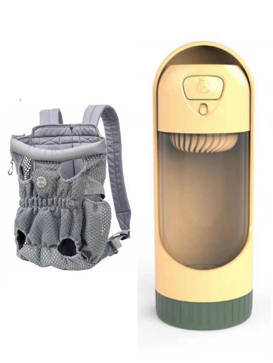 Breathable Mesh Pet Backpack Carrier Shoulder Travel Bag