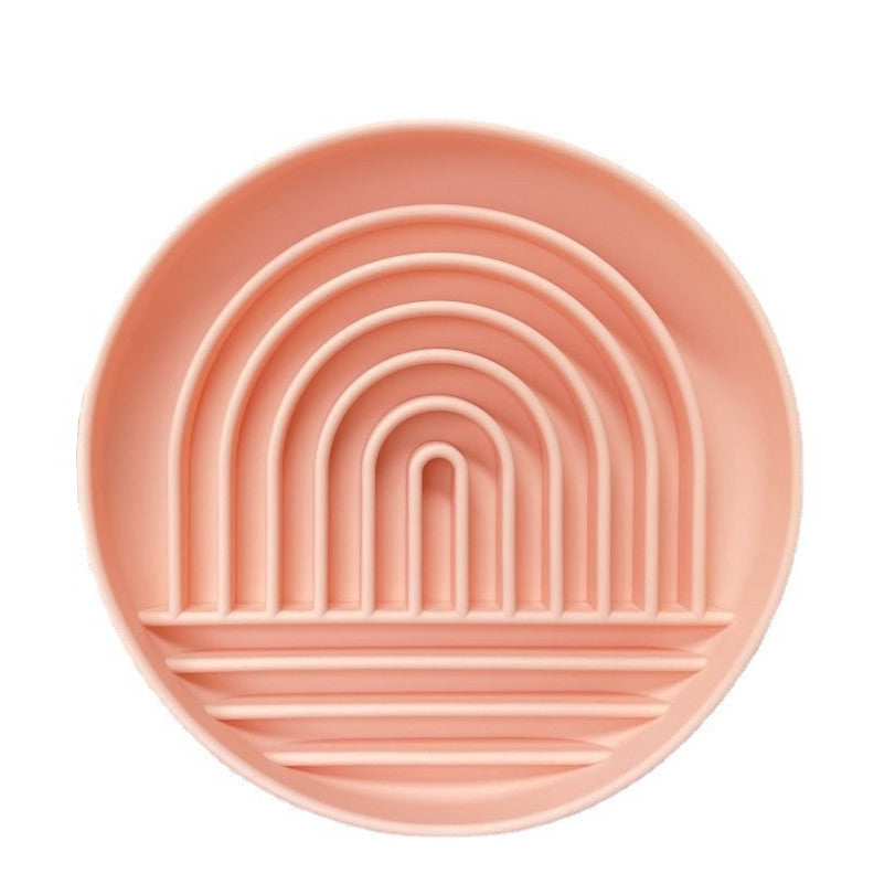 Simple Fashion Pet Slow Feeding Bowl Anti Choking Dish