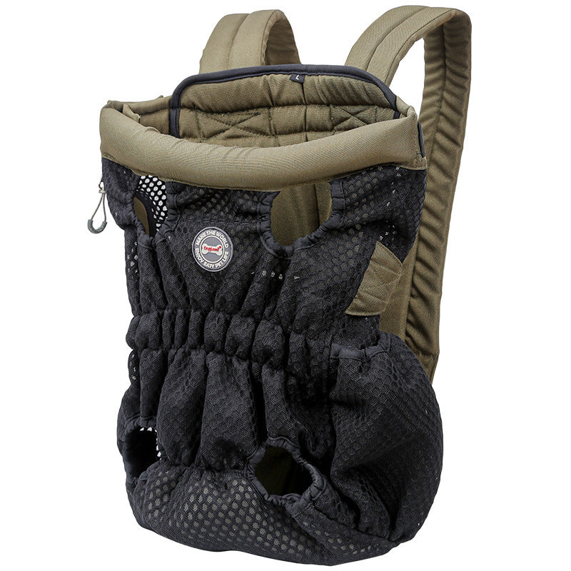Breathable Mesh Pet Backpack Carrier Shoulder Travel Bag