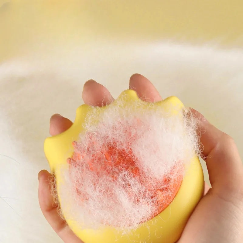 Pet Bath Massage Brush Shampoo Box Cleaning Tool