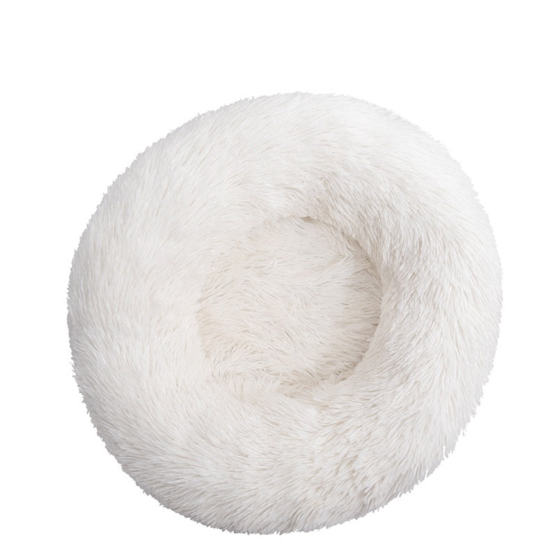 Round Cotton Winter Warm Pet Sleeping Bed Kennel