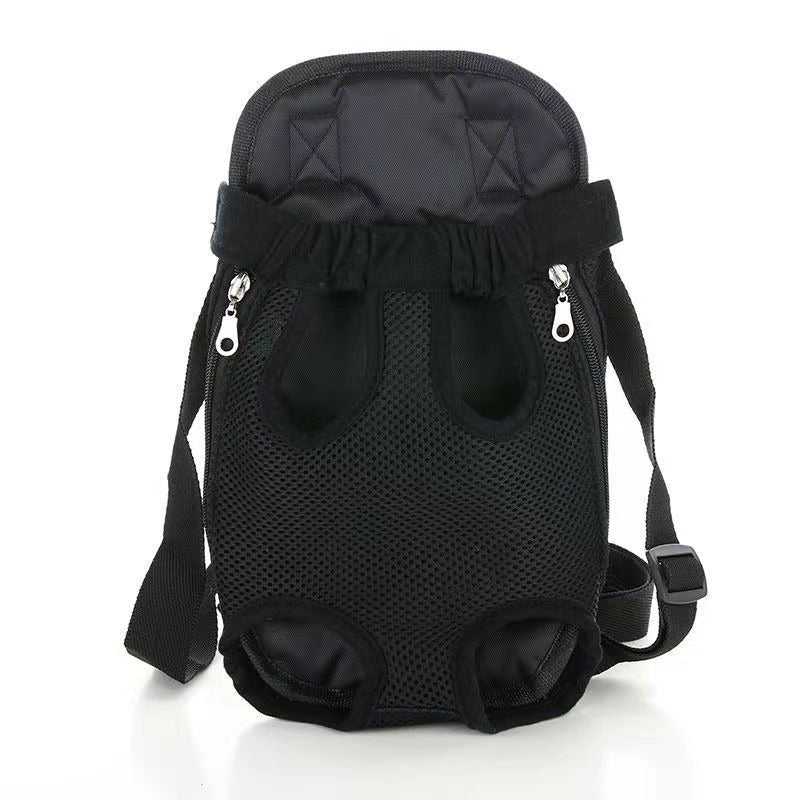 Breathable Adjustable Pet Backpack Front Carrier Travel Bag