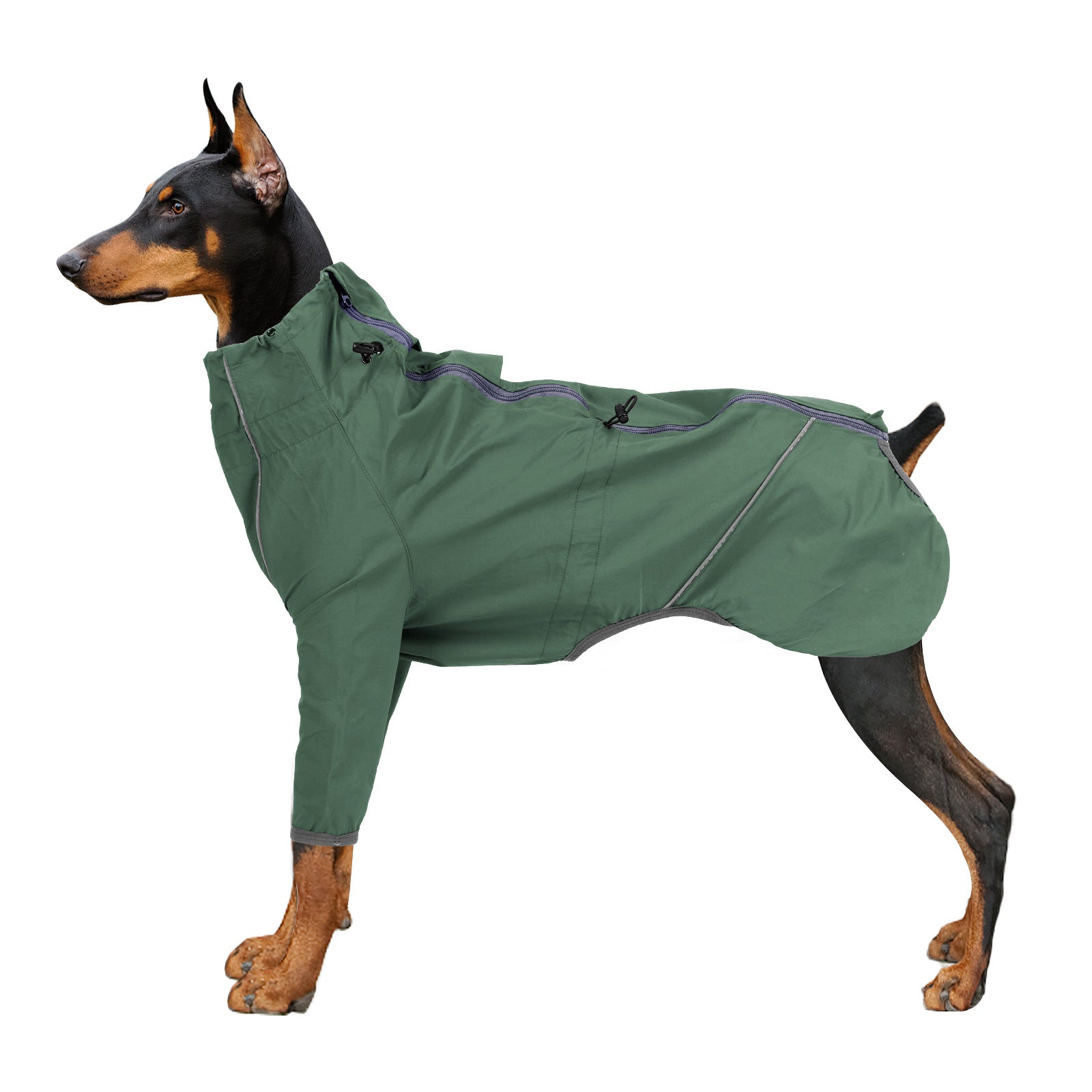 Pet Reflective Traction Hole Clothing Safety Wear