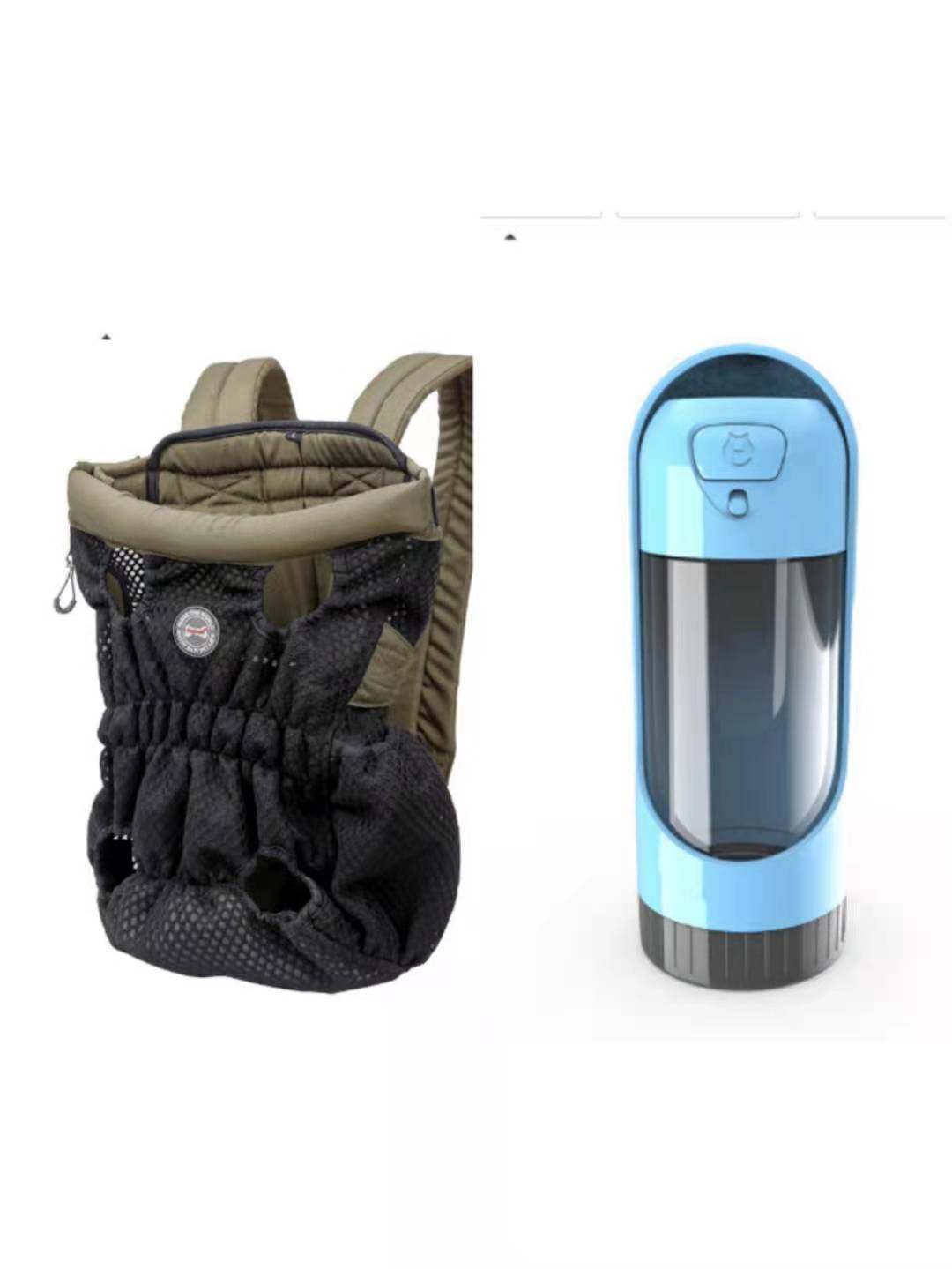 Breathable Mesh Pet Backpack Carrier Shoulder Travel Bag