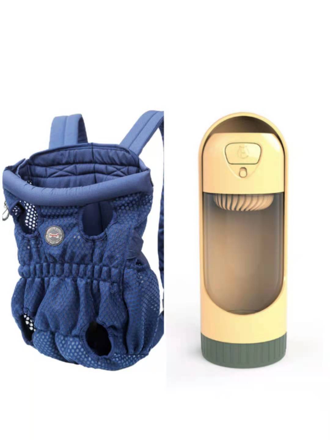 Breathable Mesh Pet Backpack Carrier Shoulder Travel Bag