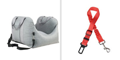Waterproof Pet Car Seat Carrier Mesh Travel Bed Basket