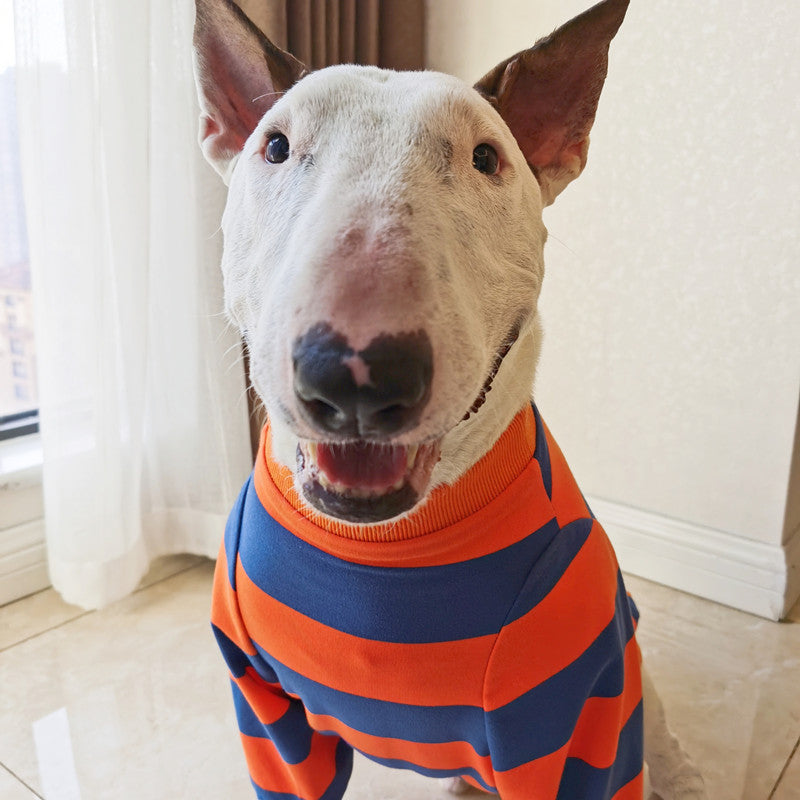 Pet Cute Striped Fashion T Shirt Clothing Top