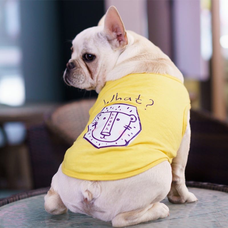 Pet Summer Fashion Personality T Shirt Clothing Top