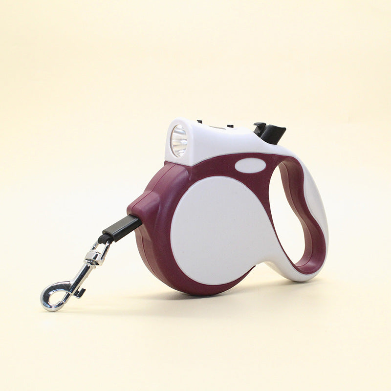 Pet Lighted Retractable Rope Walking Leash Gear