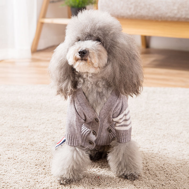 Pet Warm Sweater Coat Winter Clothing Layer