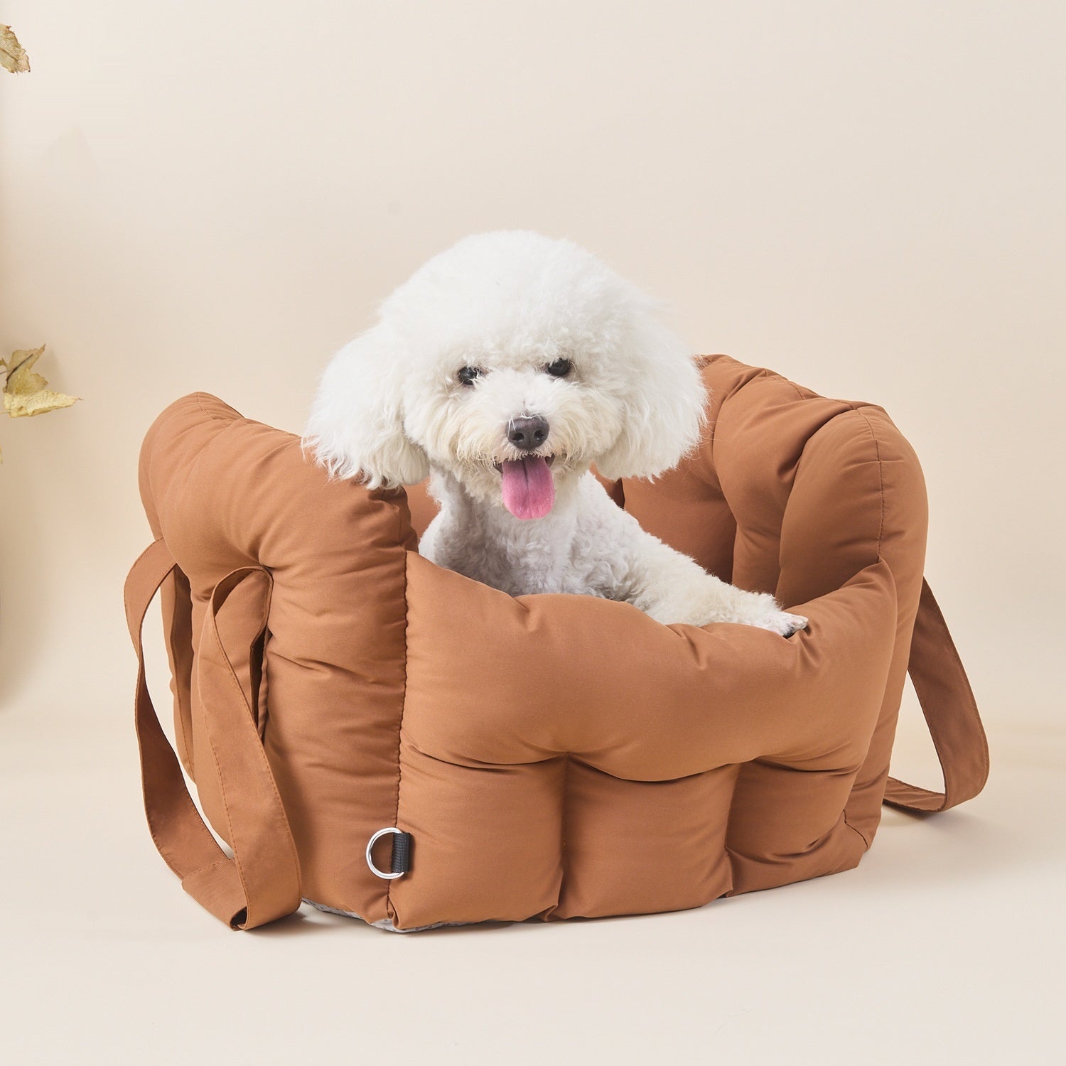 Portable Car Front Passenger Seat Pet Safety Carrier Backpack