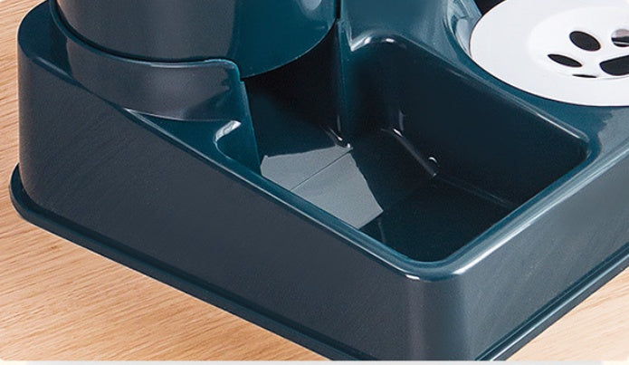 Automatic Pet Feeding Bowl Food And Water Dispenser Unit