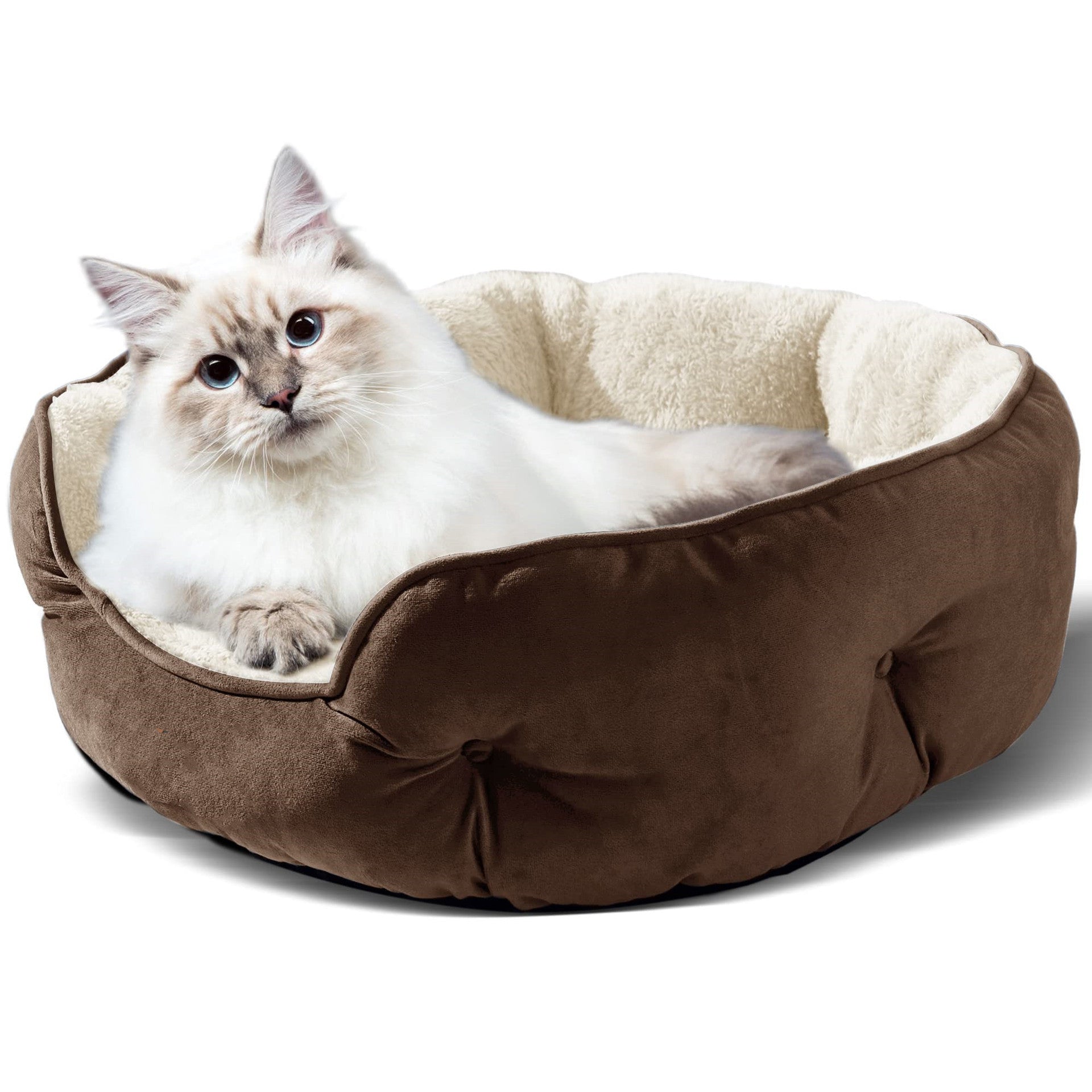 Round Pet Sleeping Bed House Nest