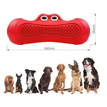 Natural Rubber Vocal Rugby Interactive Chew Pet Toy