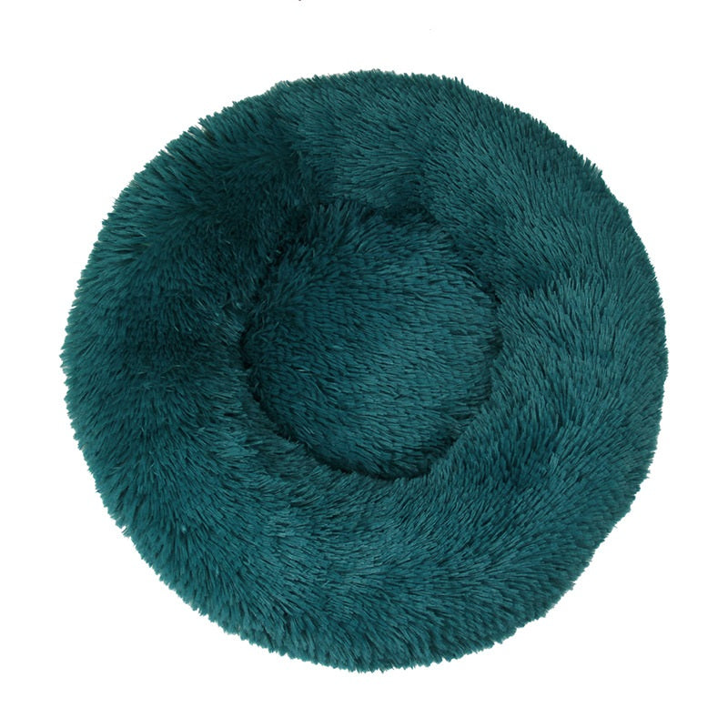 Round Cotton Winter Warm Pet Sleeping Bed Kennel